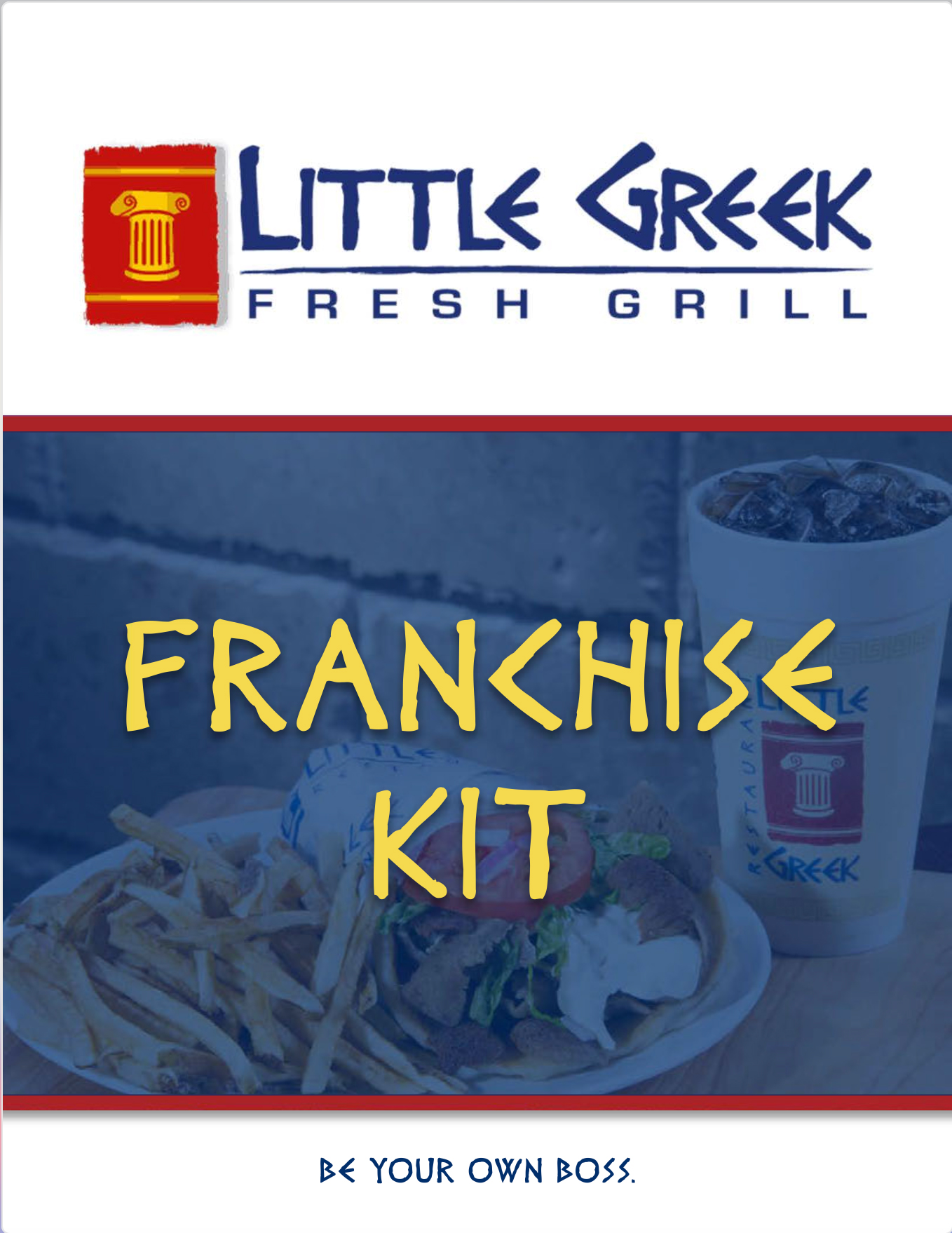 Little Greek Fresh Grill Franchise Kit